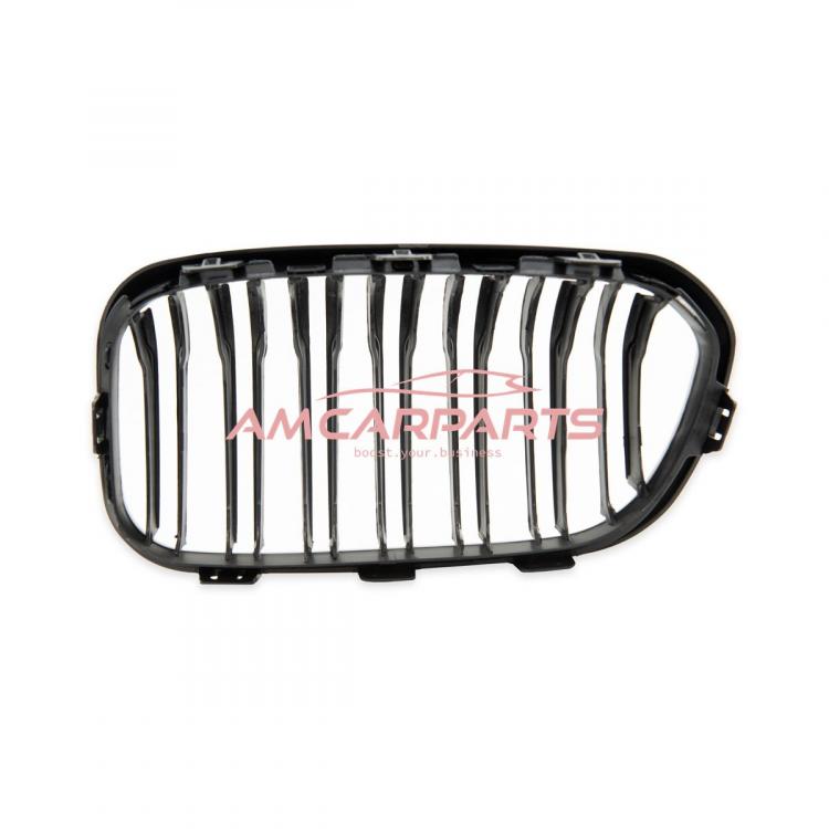 Upgrade Design Kühlergrill / Sportgrill passend für BMW 1er F20 / F21 Facelift 15-19 Matt schwarz