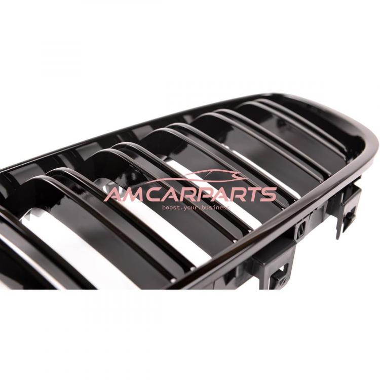 Preview: Upgrade Design Kühlergrill / Sportgrill passend für BMW 4er F32 / F33 / F36 13-21 Hochglanz schwarz