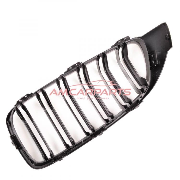 Upgrade Design Kühlergrill / Sportgrill passend für BMW 4er F32 / F33 / F36 13-21 Hochglanz schwarz