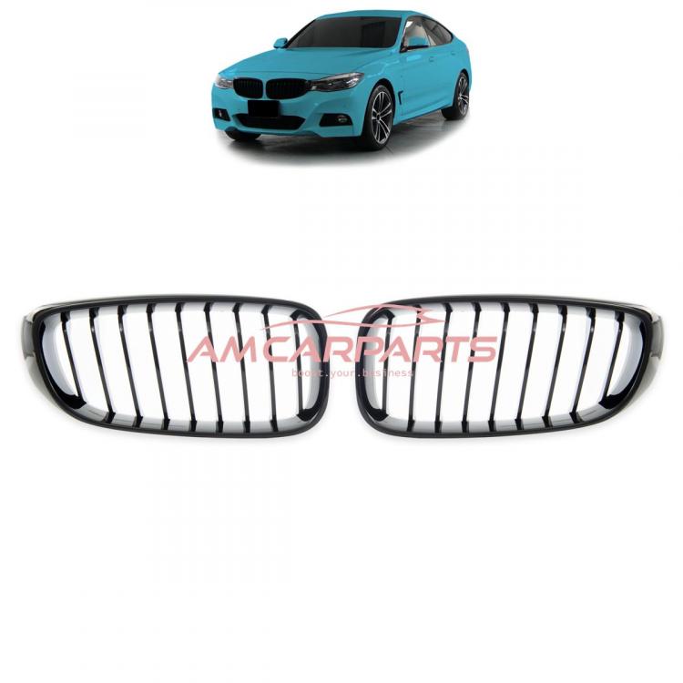Upgrade Design Kühlergrill / Sportgrill passend für BMW 3er F34 13-20 Hochglanz schwarz
