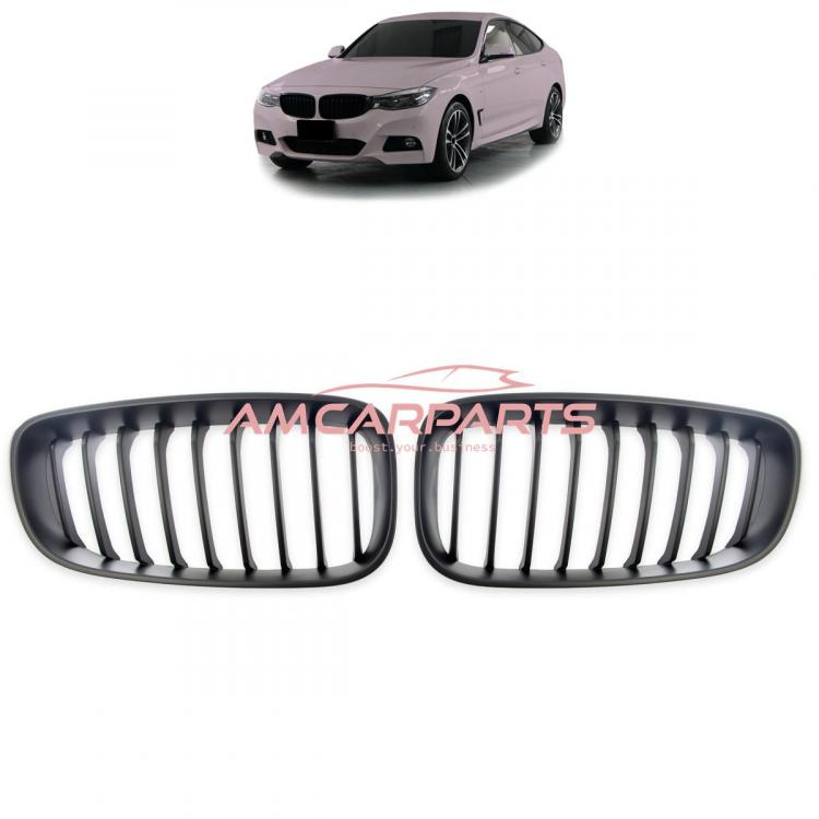 Upgrade Design Kühlergrill / Sportgrill passend für BMW 3er F34 13-20 Matt schwarz