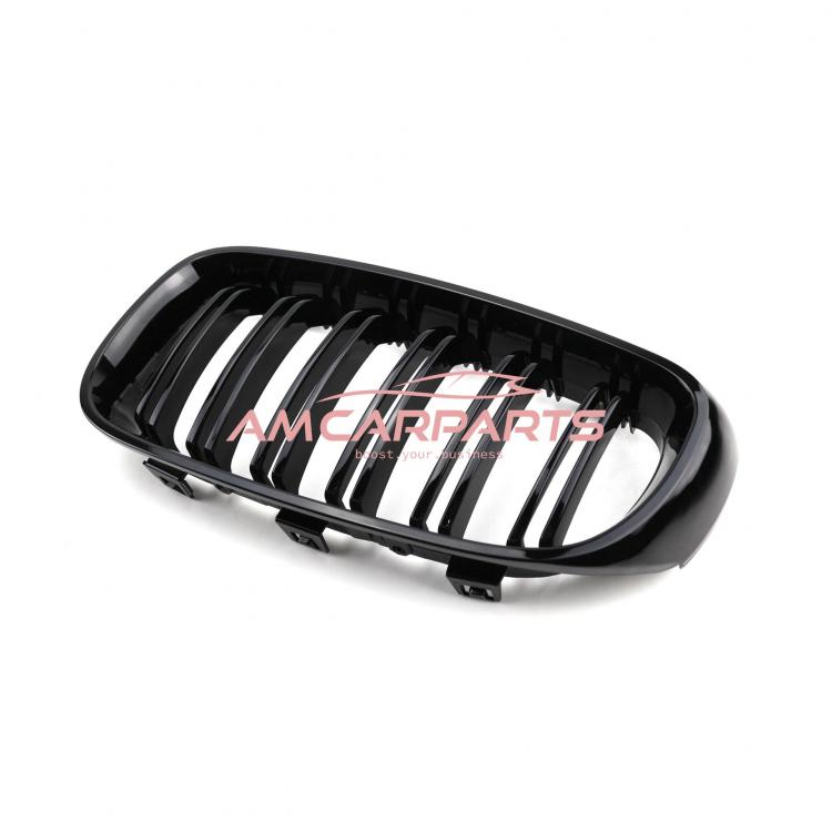 Upgrade Design Kühlergrill / Sportgrill passend für BMW 3er F34 13-20 Hochglanz schwarz