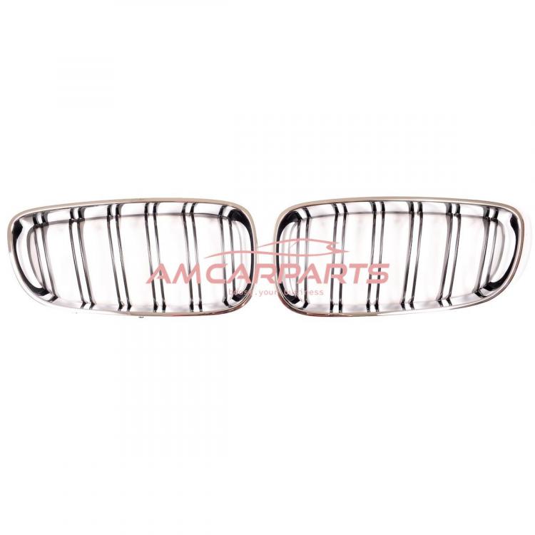 Upgrade Design Kühlergrill / Sportgrill passend für BMW 3er F34 13-20 Hochglanz schwarz / chrom