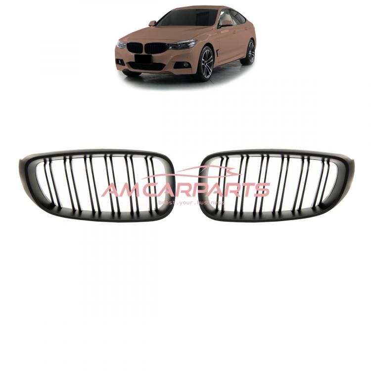Upgrade Design Kühlergrill / Sportgrill passend für BMW 3er F34 13-20 Matt schwarz
