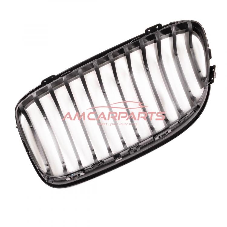 Upgrade Design Kühlergrill / Sportgrill passend für BMW 3er E90 / E91 Facelift 08-11 Hochglanz schwarz