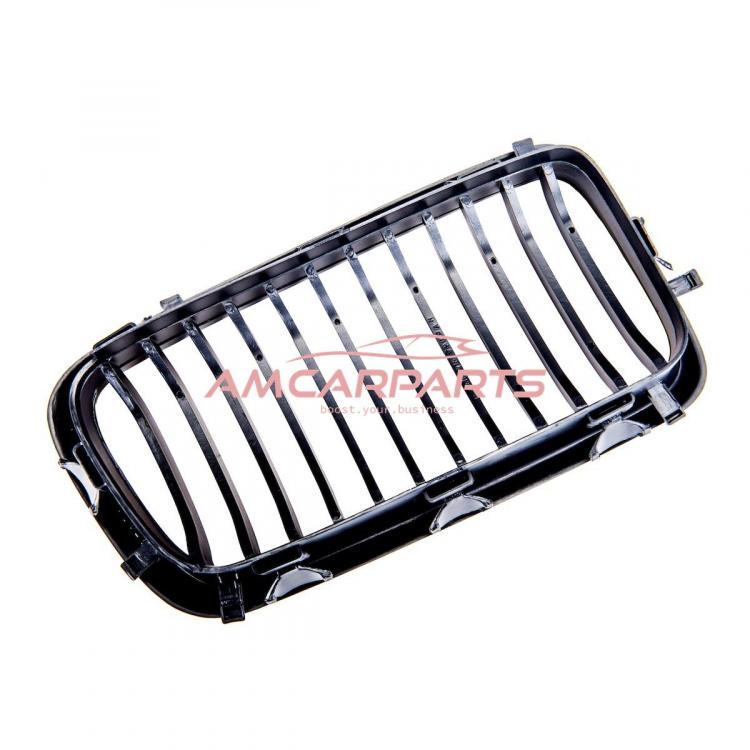Upgrade Design Kühlergrill / Sportgrill passend für BMW 7er E38 94-01 Matt schwarz