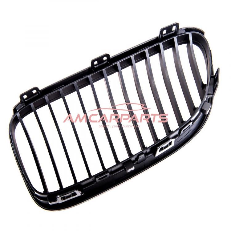 Upgrade Design Kühlergrill / Sportgrill passend für BMW 3er E92 / E93 Facelift 10-13 Matt schwarz