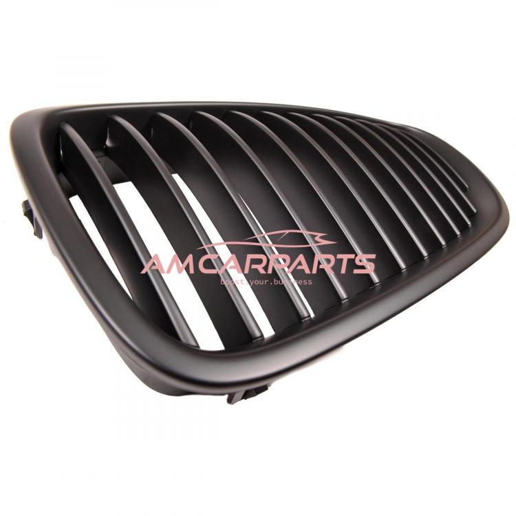Preview: Upgrade Design Kühlergrill / Sportgrill passend für BMW 5er F10 / F11 10-18 Matt schwarz