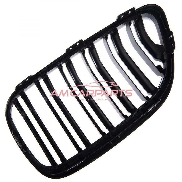 Upgrade Design Kühlergrill / Sportgrill passend für BMW 2er F22 / F23 13-21 Matt schwarz