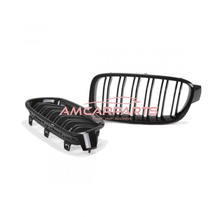 Upgrade Design Kühlergrill / Sportgrill passend für BMW 3er F30 / F31 11-18 Matt schwarz / Hochglanz schwarz