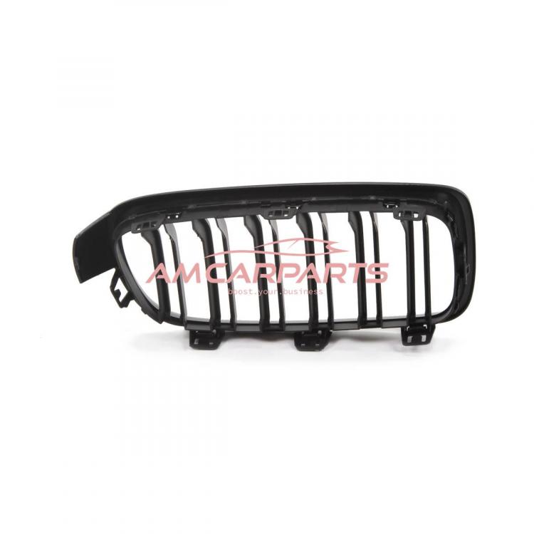Upgrade Design Kühlergrill / Sportgrill passend für BMW 3er F30 / F31 11-18 Matt schwarz / Hochglanz schwarz