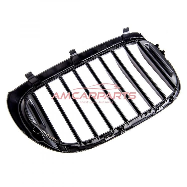 Upgrade Design Kühlergrill / Sportgrill passend für BMW 7er G11 / G12 Vor-Facelift 15-19 Matt schwarz