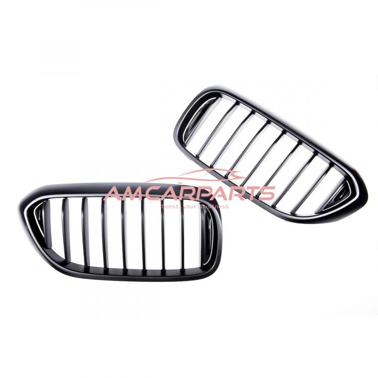 Upgrade Design Kühlergrill / Sportgrill passend für BMW 5er G30, F90 / G31 Vor-Facelift 17-20 Matt schwarz