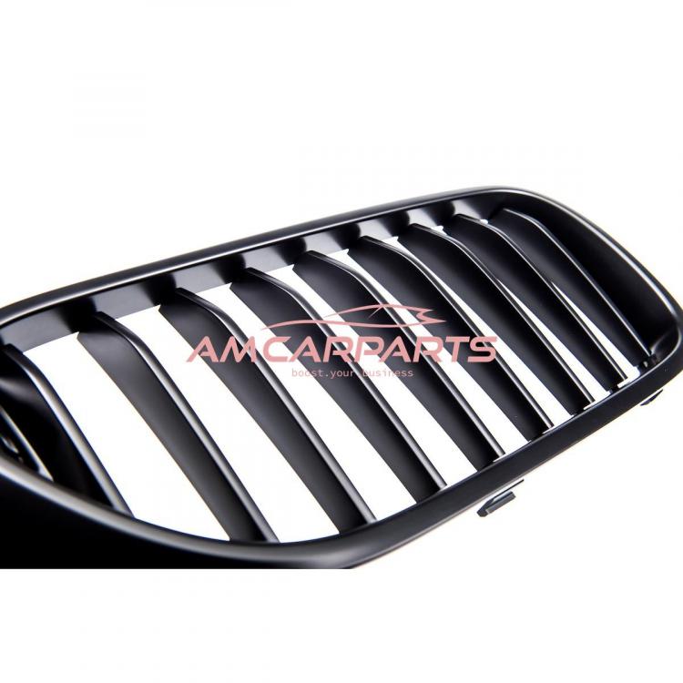 Upgrade Design Kühlergrill / Sportgrill passend für BMW 5er G30, F90 / G31 Vor-Facelift 17-20 Matt schwarz