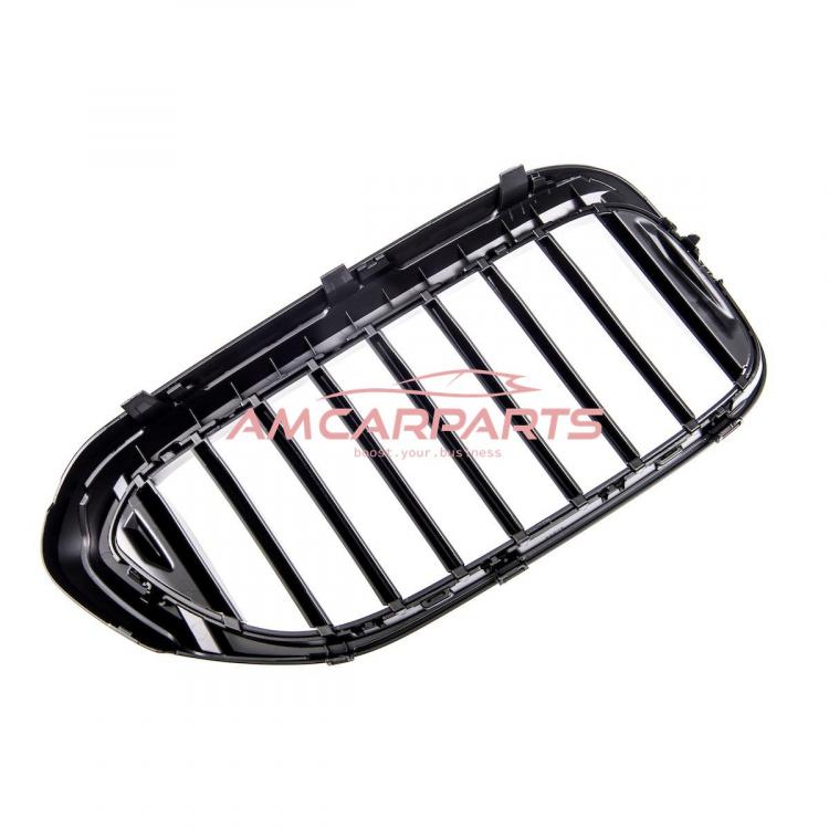 Upgrade Design Kühlergrill / Sportgrill passend für BMW 5er G30, F90 / G31 Vor-Facelift 17-20 Matt schwarz