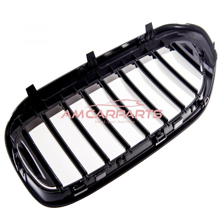 Upgrade Design Kühlergrill / Sportgrill passend für BMW 5er G30 / G31 Vor-Facelift 17-20 Hochglanz schwarz