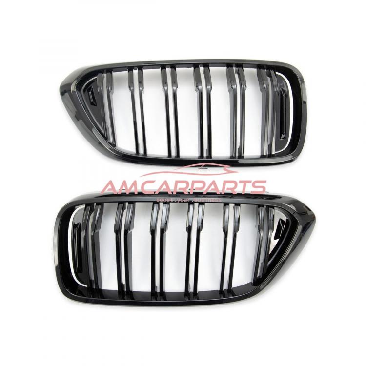 Upgrade Design Kühlergrill / Sportgrill passend für BMW 6er G32 Vor-Facelift 17-20 Hochglanz schwarz