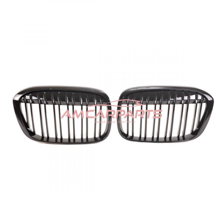 Upgrade Design Kühlergrill / Sportgrill passend für BMW X1 F48 Vor-Facelift 15-19 Hochglanz schwarz