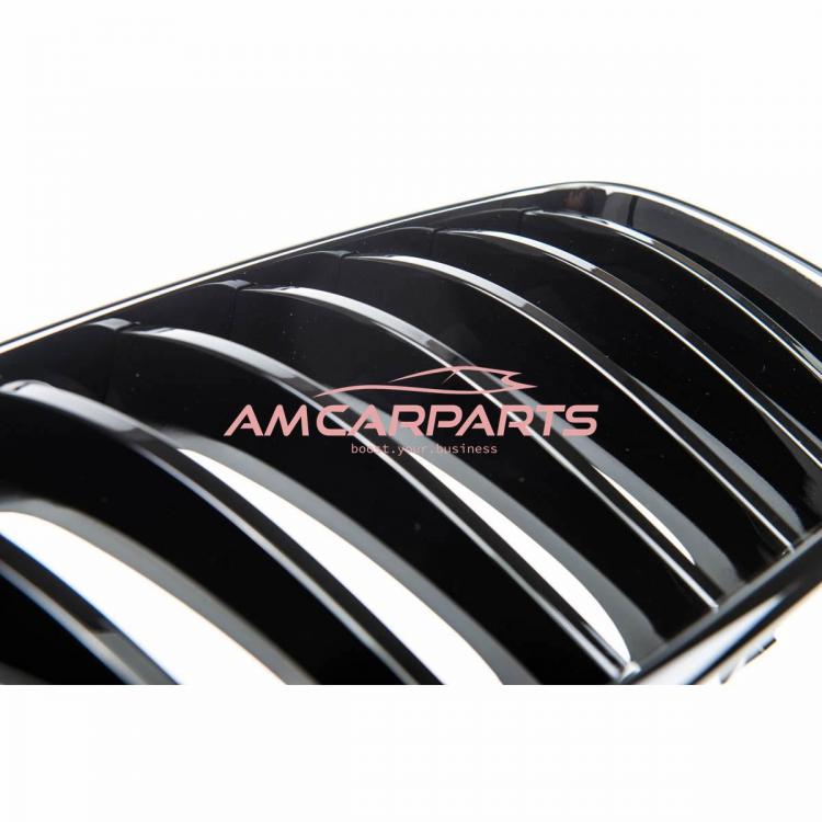 Upgrade Design Kühlergrill / Sportgrill passend für BMW X3 F25 Vor-Facelift 10-14 Hochglanz schwarz