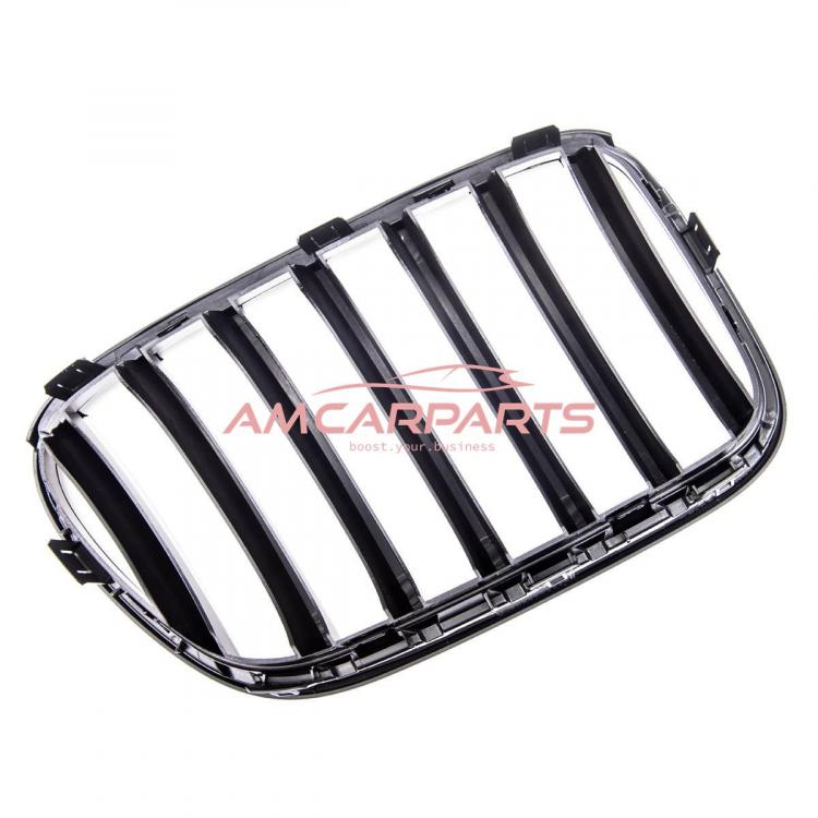 Upgrade Design Kühlergrill / Sportgrill passend für BMW X3 F25 Vor-Facelift 10-14 Hochglanz schwarz