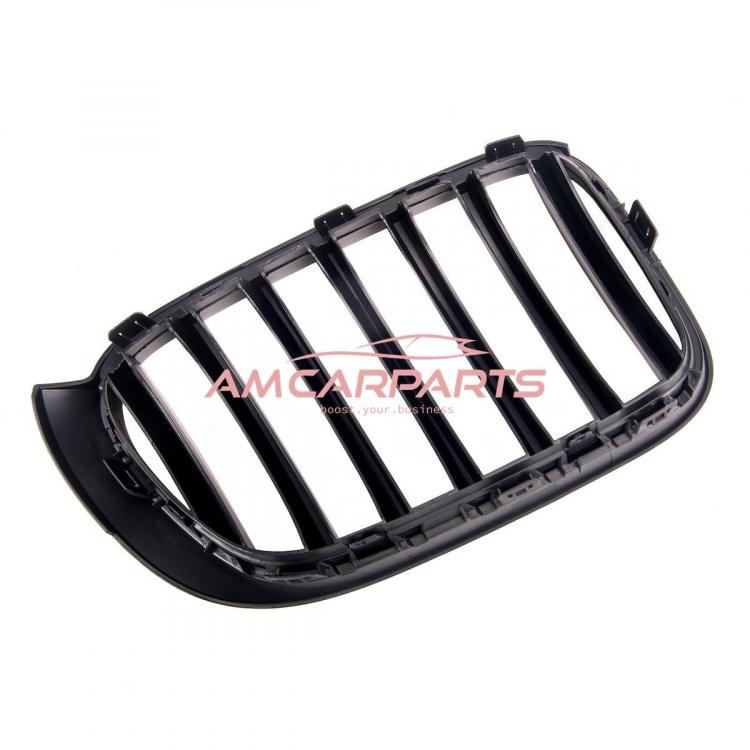 Upgrade Design Kühlergrill / Sportgrill passend für BMW X3 F25 / X4 F26 Facelift 14-18 Matt schwarz