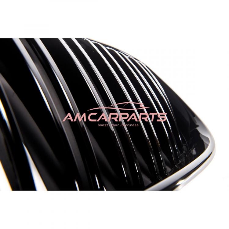 Upgrade Design Kühlergrill / Sportgrill passend für BMW X3 G01 / X4 G02 17-21 Hochglanz schwarz