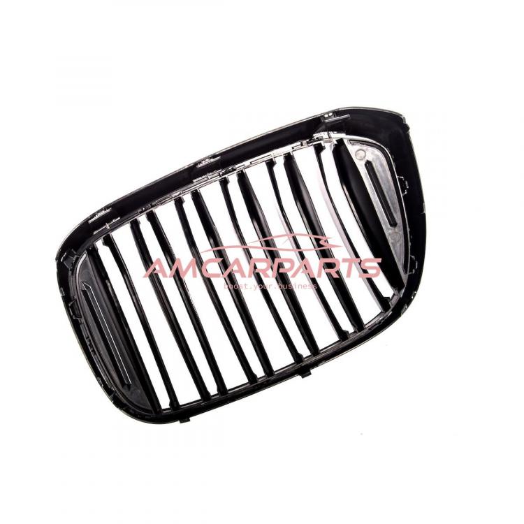 Upgrade Design Kühlergrill / Sportgrill passend für BMW X3 G01 / X4 G02 17-21 Hochglanz schwarz