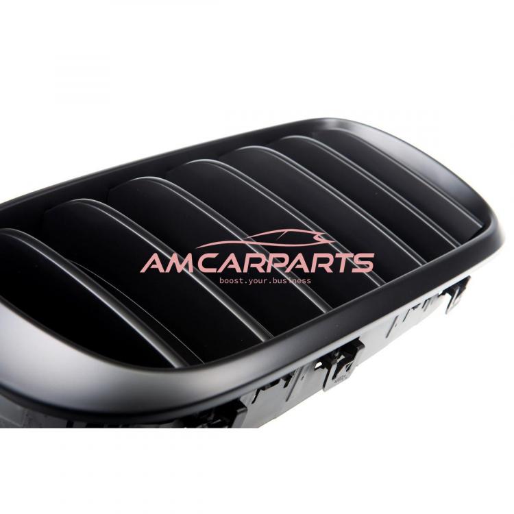 Upgrade Design Kühlergrill / Sportgrill passend für BMW X5 F15, F85 / X6 F16, F86 13-18 Matt schwarz