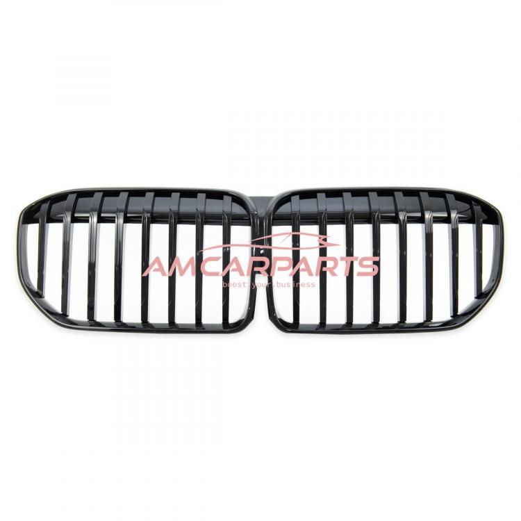 Upgrade Design Kühlergrill / Sportgrill passend für BMW 7er G11 / G12 Facelift 19+ Hochglanz schwarz
