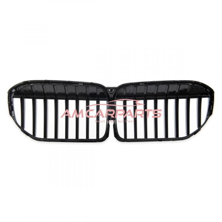 Upgrade Design Kühlergrill / Sportgrill passend für BMW 7er G11 / G12 Facelift 19+ Hochglanz schwarz