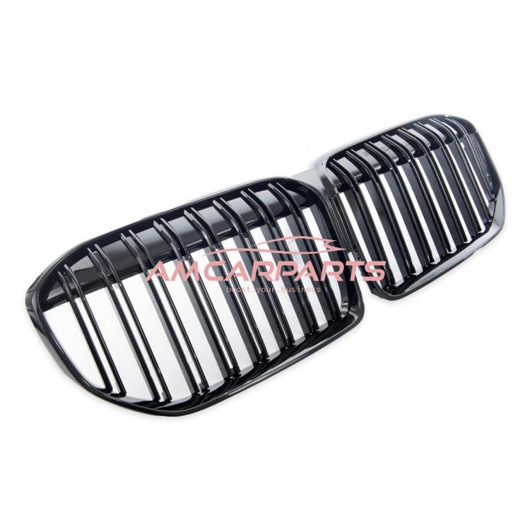 Upgrade Design Kühlergrill / Sportgrill passend für BMW 7er G11 / G12 Facelift 19+ Hochglanz schwarz