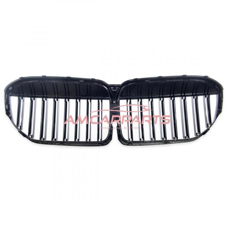 Upgrade Design Kühlergrill / Sportgrill passend für BMW 7er G11 / G12 Facelift 19+ Hochglanz schwarz