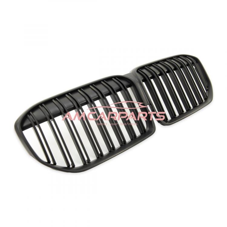 Upgrade Design Kühlergrill / Sportgrill passend für BMW 7er G11 / G12 Facelift 19+ Matt schwarz