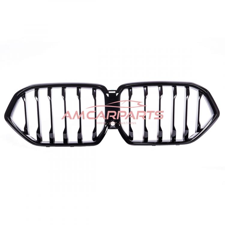 Preview: Upgrade Design Kühlergrill / Sportgrill passend für BMW X6 G06 / F96 19+ Hochglanz schwarz