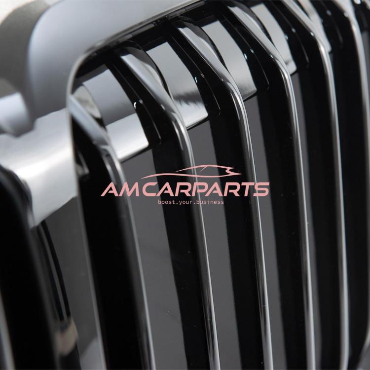 Upgrade Design Kühlergrill / Sportgrill passend für BMW X7 G07 Vor-Facelift 19-22 Hochglanz schwarz