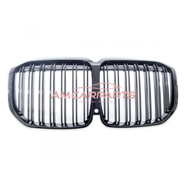 Preview: Upgrade Design Kühlergrill / Sportgrill passend für BMW X7 G07 Vor-Facelift 19-22 Hochglanz schwarz