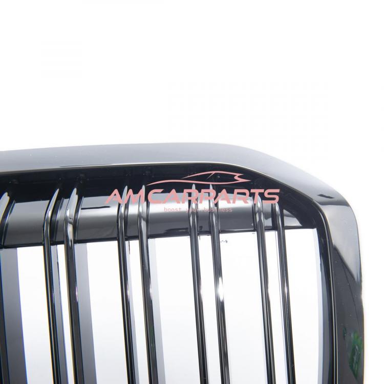 Upgrade Design Kühlergrill / Sportgrill passend für BMW X7 G07 Vor-Facelift 19-22 Hochglanz schwarz