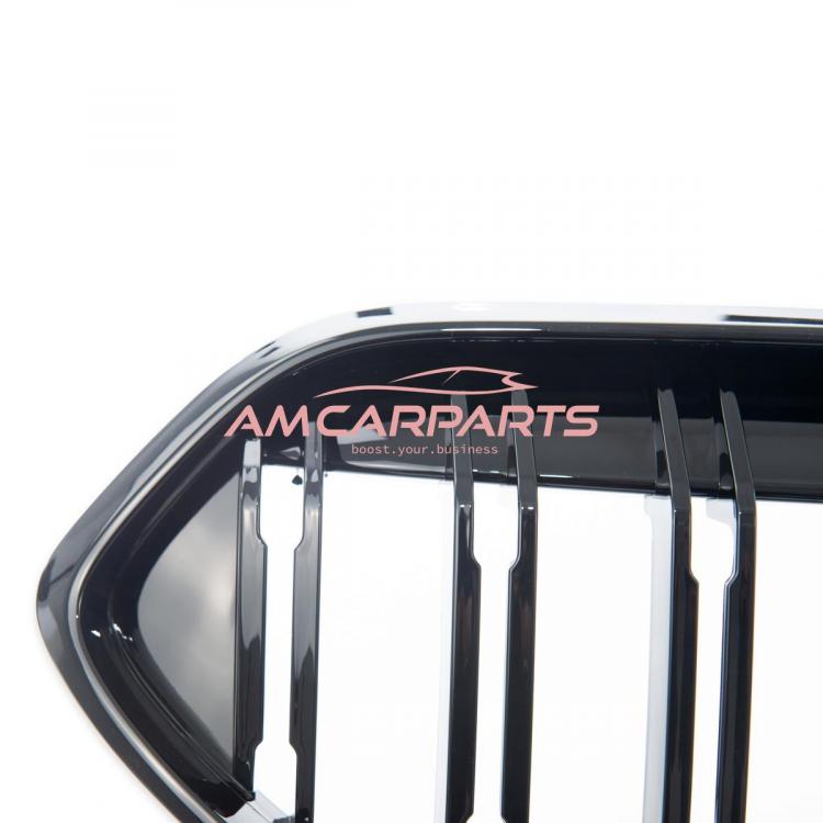 Upgrade Design Kühlergrill / Sportgrill passend für BMW 2er F44 20+ Hochglanz schwarz