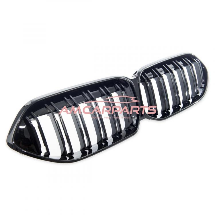 Upgrade Design Kühlergrill / Sportgrill passend für BMW 2er F44 20+ Hochglanz schwarz