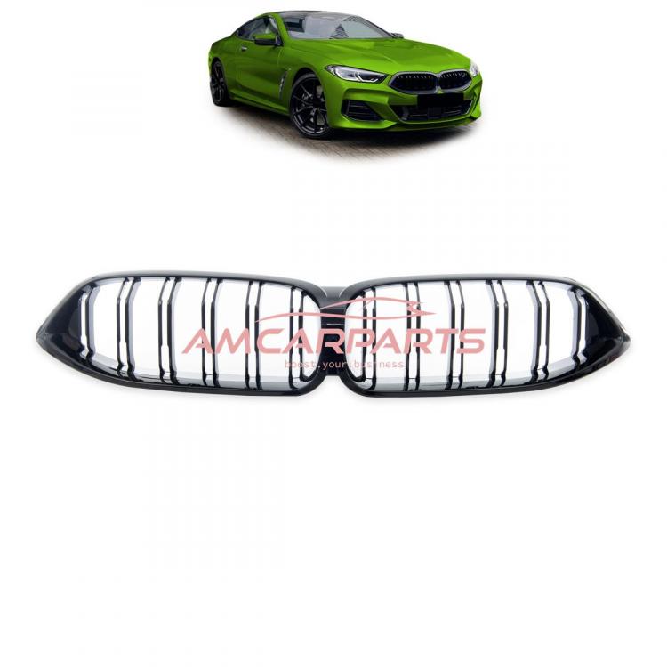 Upgrade Design Kühlergrill / Sportgrill passend für BMW 8er G14 / G15, F92 / G16 18-21 Hochglanz schwarz