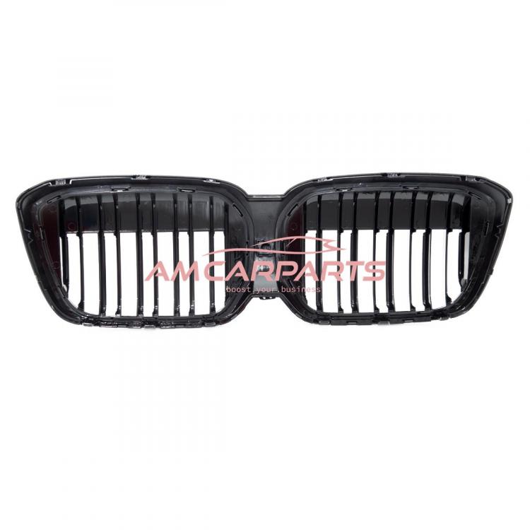 Upgrade Design Kühlergrill / Sportgrill passend für BMW iX3 G08 21+ Hochglanz schwarz