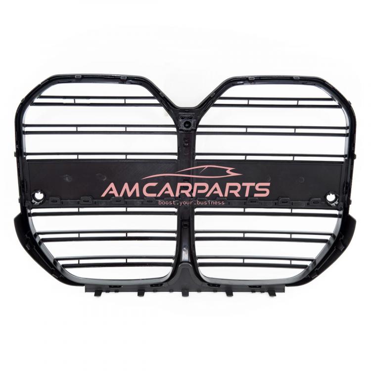 Upgrade Design Kühlergrill / Sportgrill passend für BMW 4er G26 Vor-Facelift 21+ Hochglanz schwarz