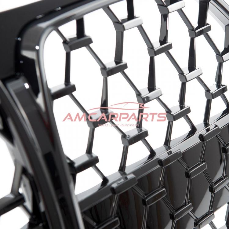 Preview: Upgrade Design Kühlergrill / Sportgrill passend für BMW 4er G26 21+ Hochglanz schwarz