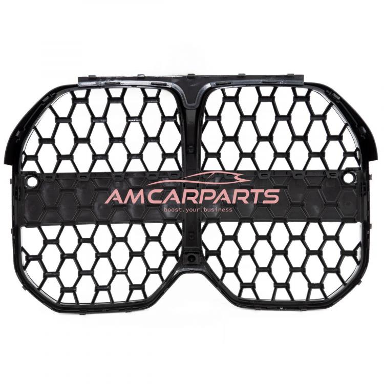 Upgrade Design Kühlergrill / Sportgrill passend für BMW 4er G26 Vor-Facelift 21+ Hochglanz schwarz