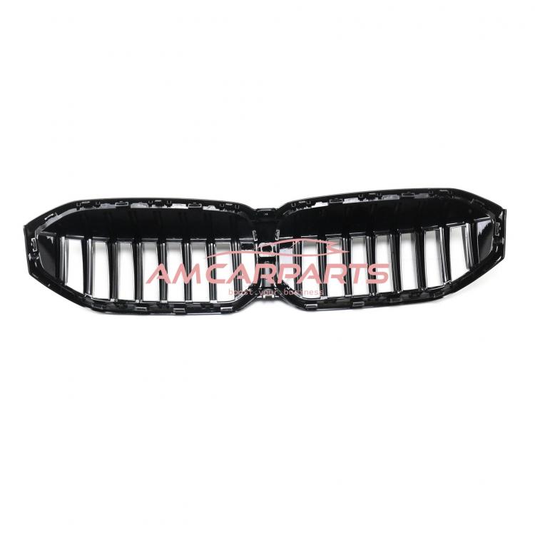 Upgrade Design Kühlergrill / Sportgrill passend für BMW 3er G20 / G21 Facelift 22+ Hochglanz schwarz