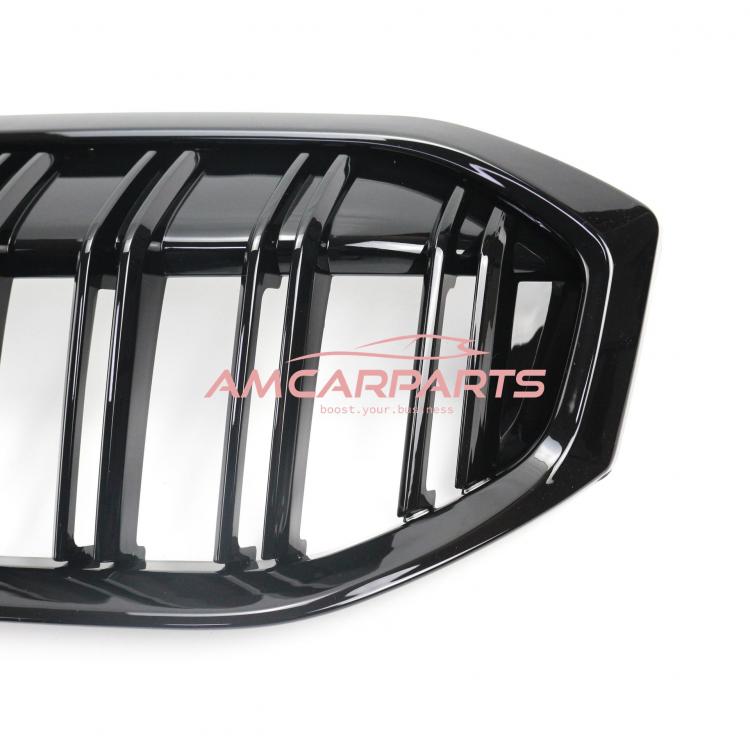 Preview: Upgrade Design Kühlergrill / Sportgrill passend für BMW 3er G20 / G21 Facelift 22+ Hochglanz schwarz