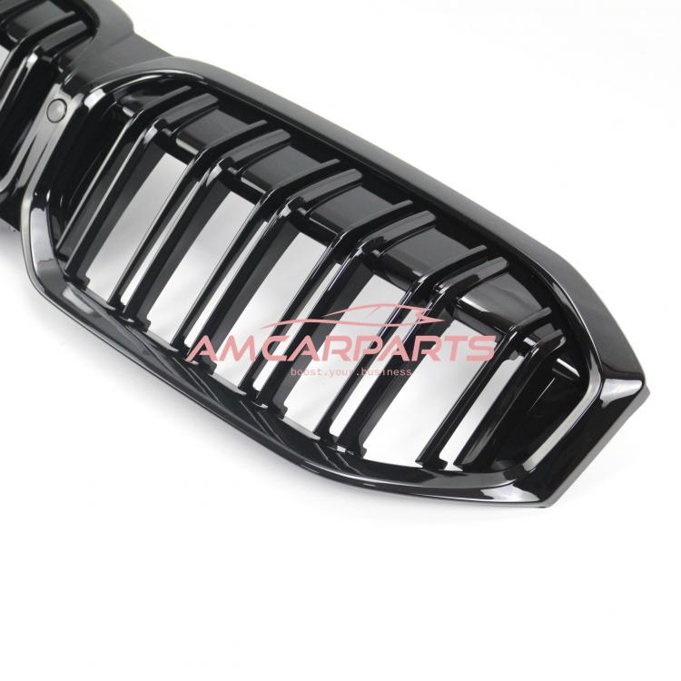 Upgrade Design Kühlergrill / Sportgrill passend für BMW 3er G20 / G21 Facelift 22+ Hochglanz schwarz