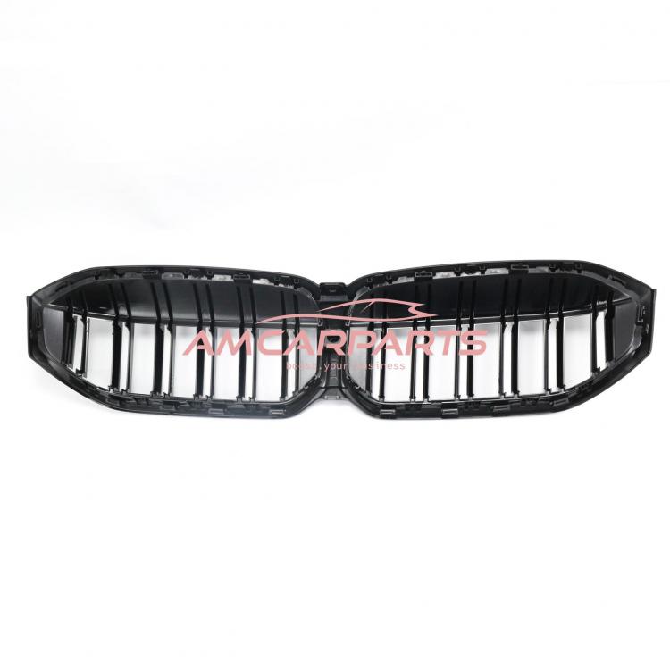 Upgrade Design Kühlergrill / Sportgrill passend für BMW 3er G20 / G21 Facelift 22+ Hochglanz schwarz