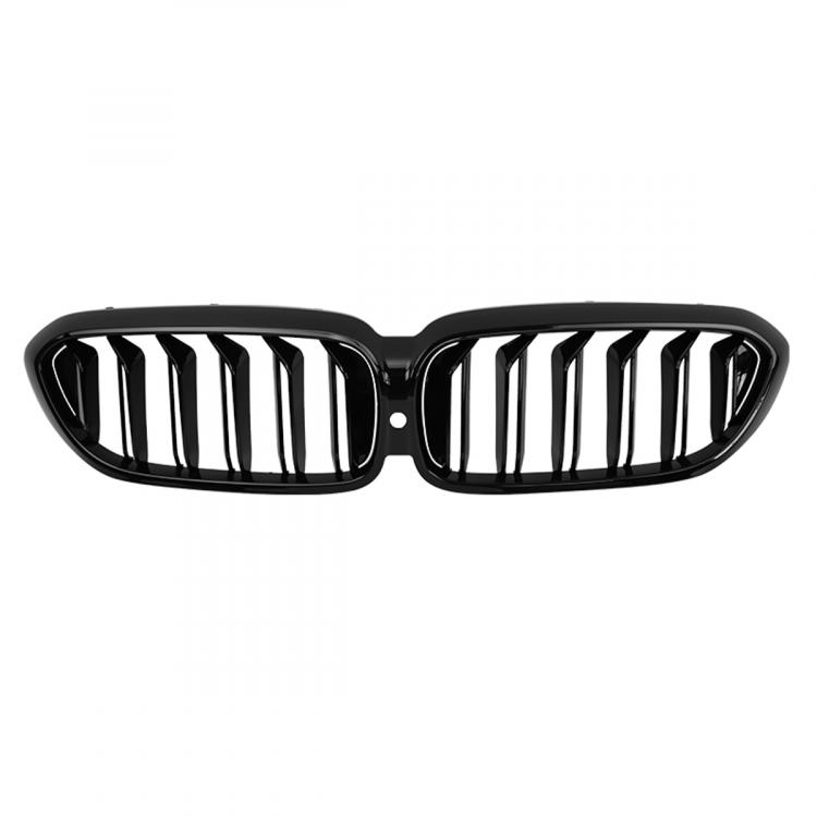 Upgrade Design Kühlergrill / Sportgrill passend für BMW 5er G30 / G31 16-20 Hochglanz schwarz