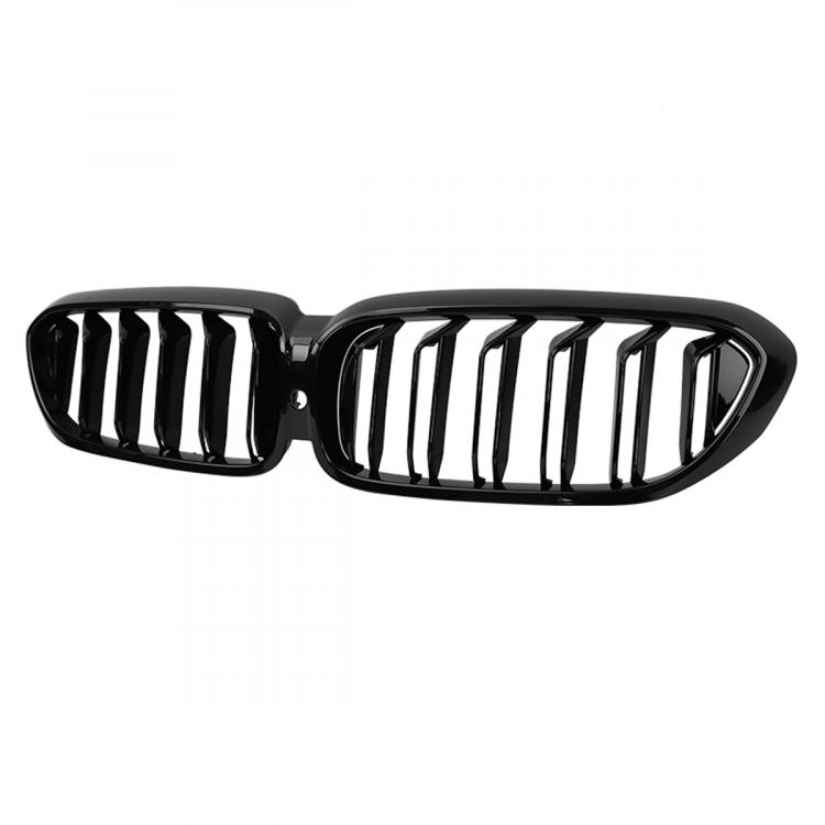 Preview: Upgrade Design Kühlergrill / Sportgrill passend für BMW 5er G30 / G31 16-20 Hochglanz schwarz